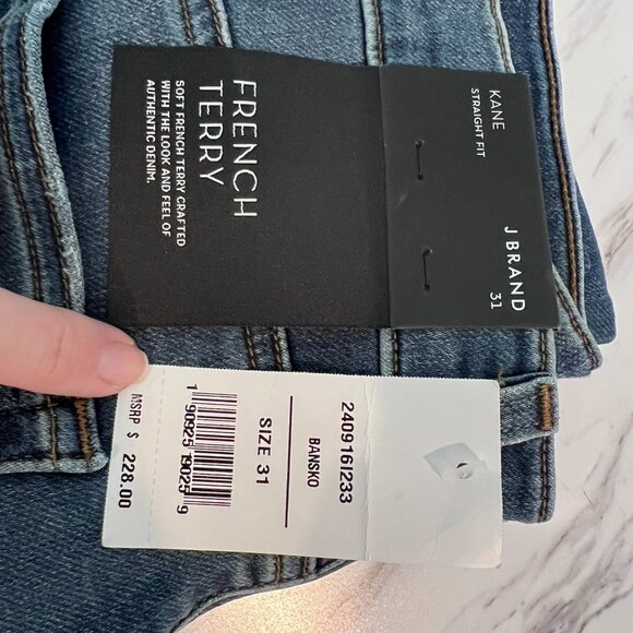 J Brand - Kane Straight Fit 31W 30.5L - Bankso - (Inv 59) - Picture 5 of 5